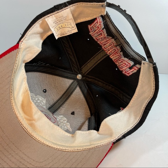 Vintage Dale Earnhardt snapback cap USA #3 Nutmeg wool blend Nascar hat - Picture 9 of 12